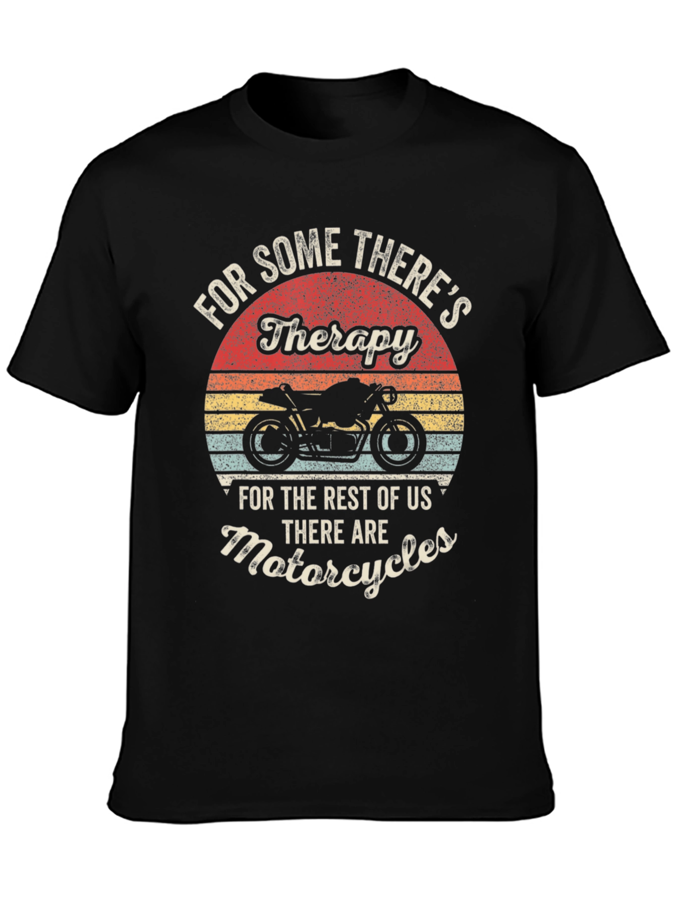 Motorcycle Therapy T-Shirt - Biker Apparel