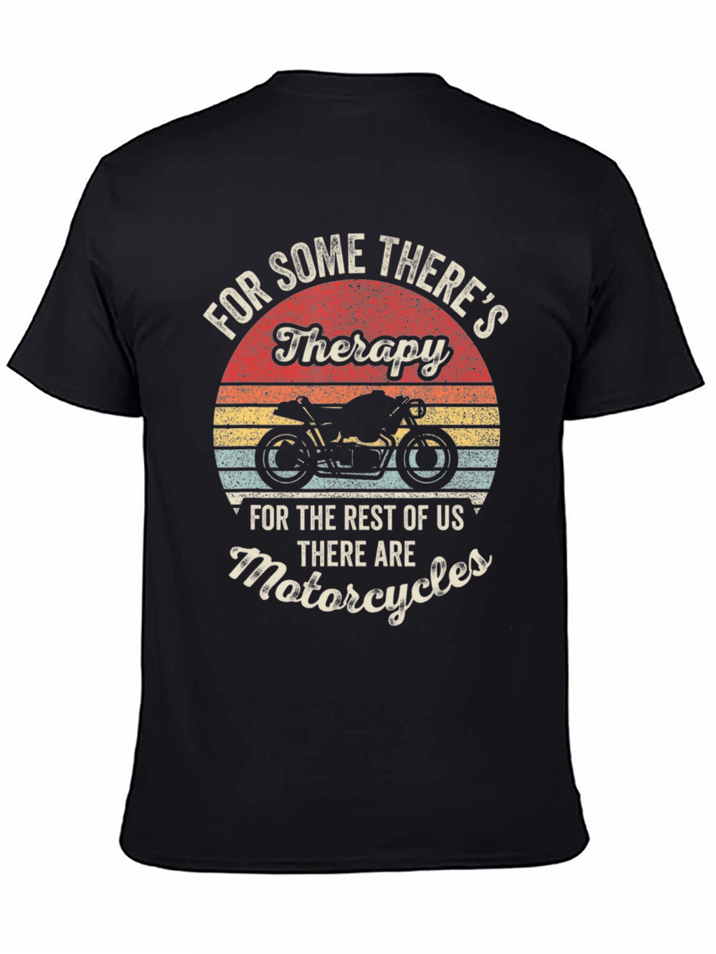 Motorcycle Therapy T-Shirt - Biker Apparel