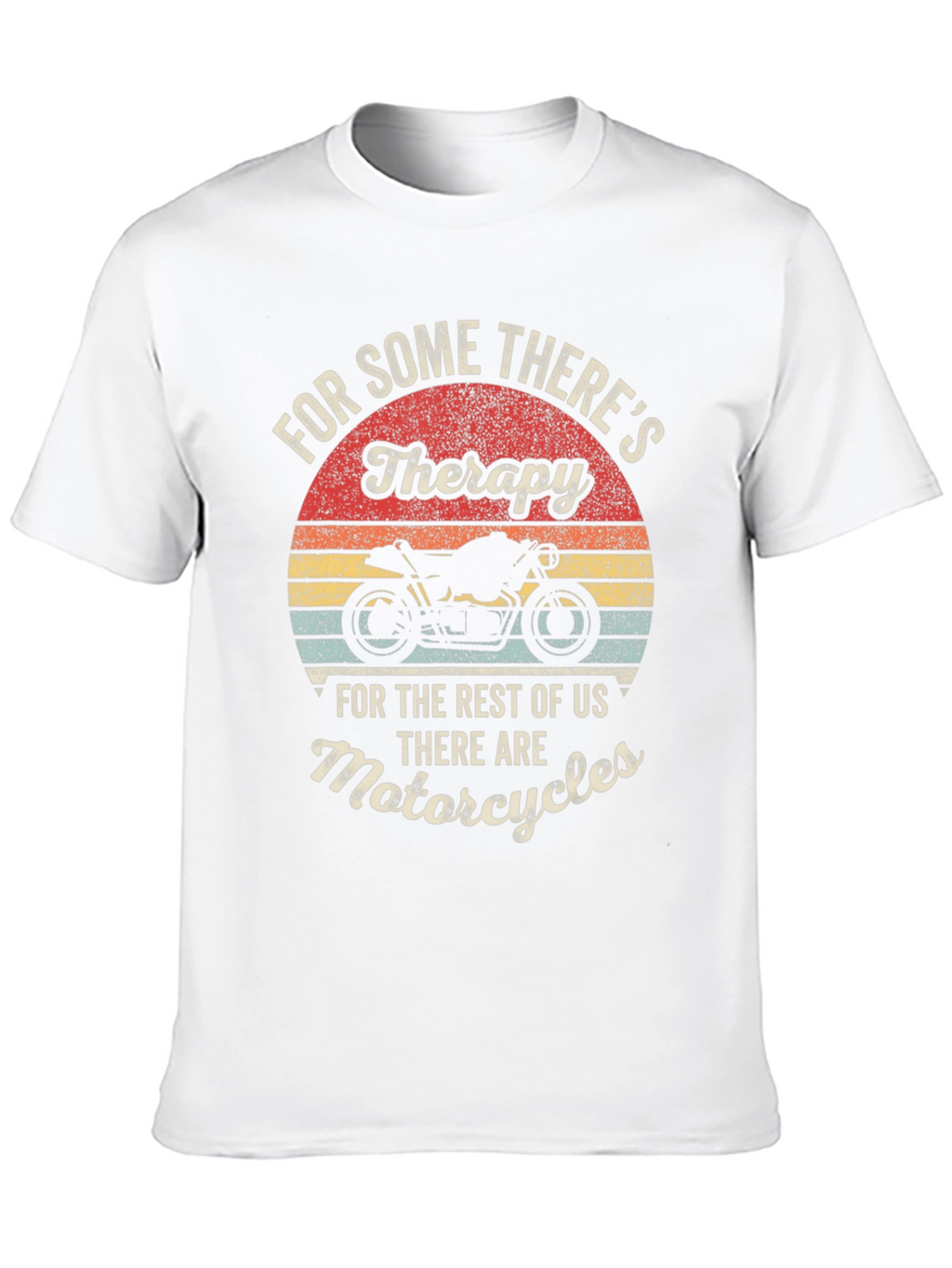 Motorcycle Therapy T-Shirt - Biker Apparel