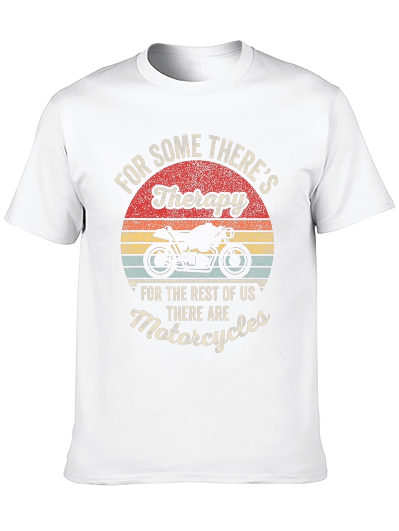 Motorcycle Therapy T-Shirt - Biker Apparel