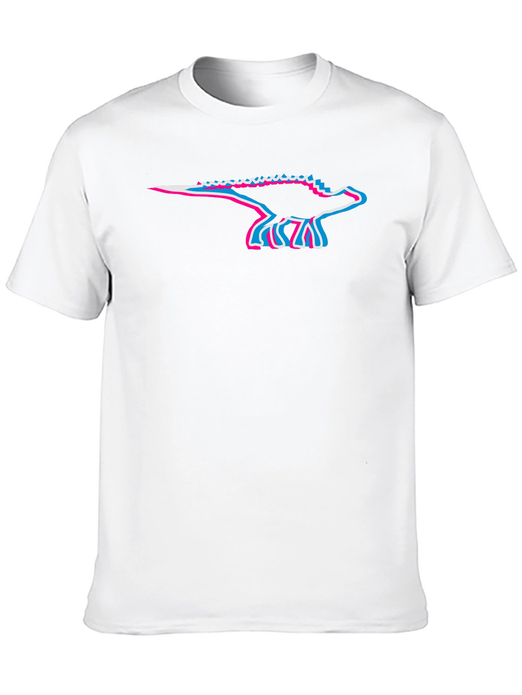 Ankylosaurus Glitchcore T-Shirt