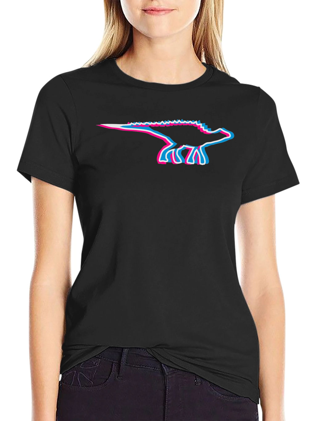 Ankylosaurus Glitchcore T-Shirt