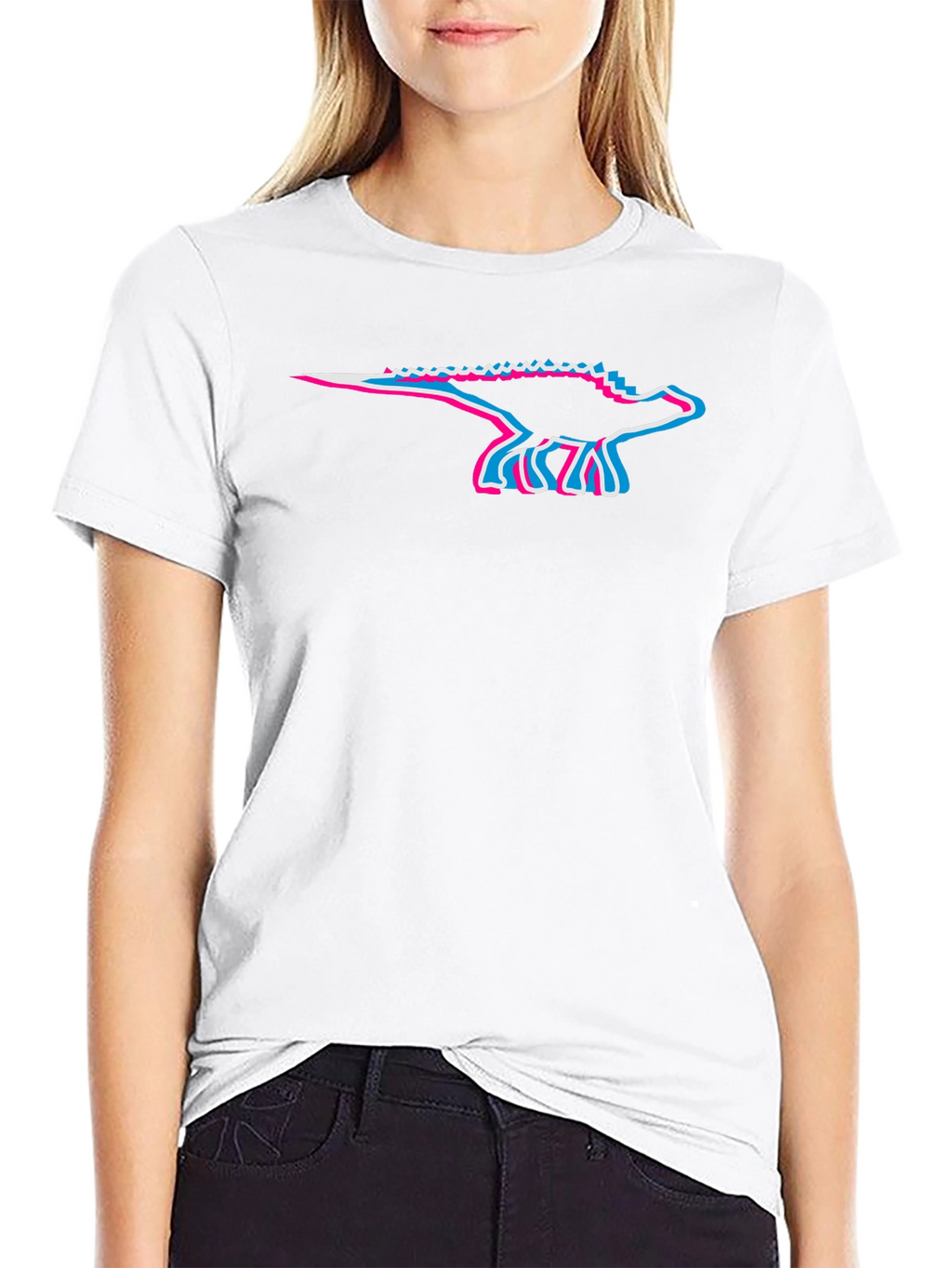 Ankylosaurus Glitchcore T-Shirt