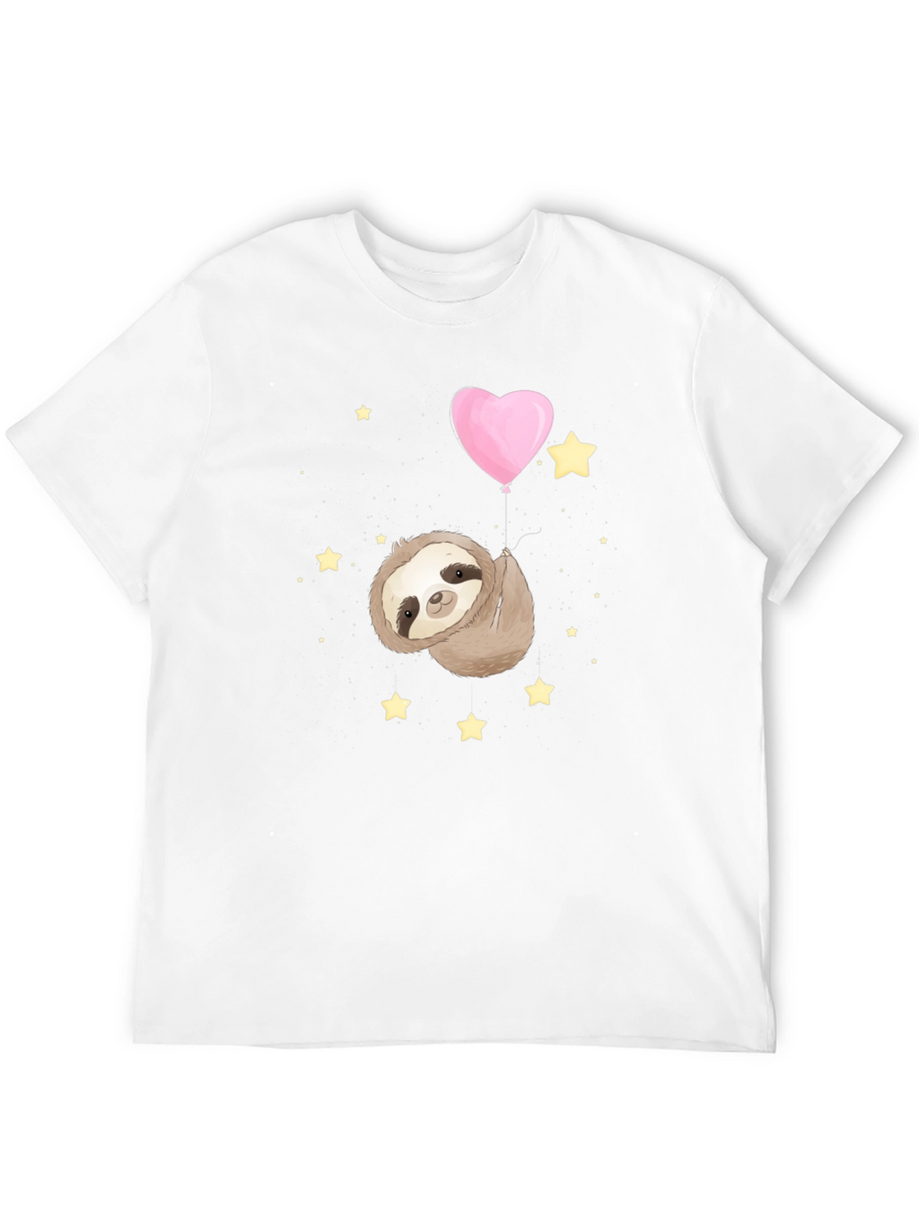 Sloth Heart Balloon T-Shirt
