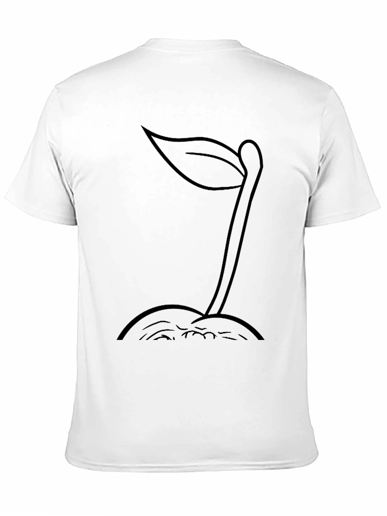 Sprout Graphic Tee - Black Unisex Shirt