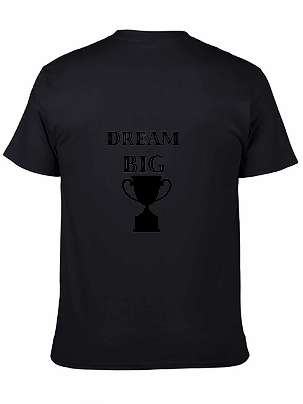 Dream Big Black Graphic Tee