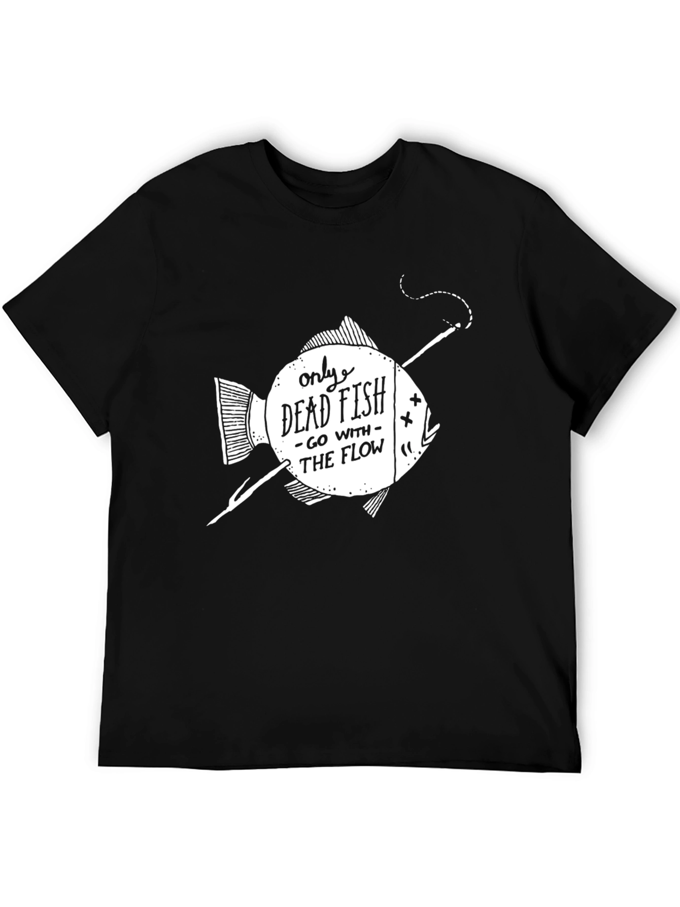 Only Dead Fish Graphic Tee