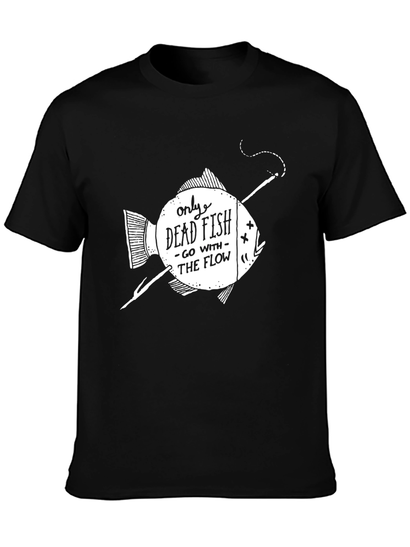 Only Dead Fish Graphic Tee