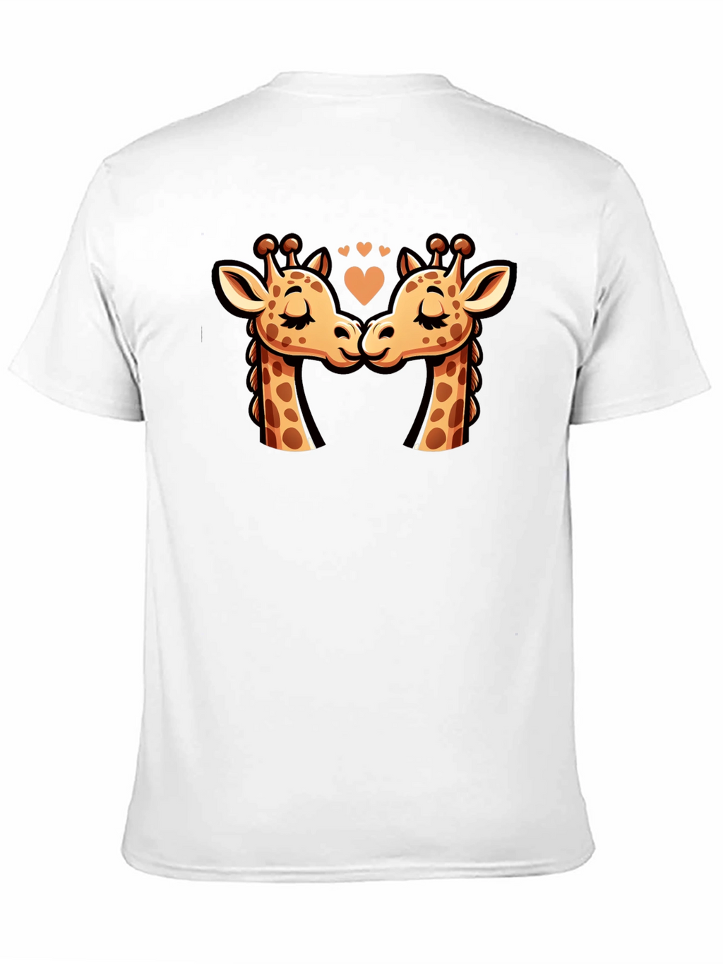 Giraffe Love T-Shirt - Cute Animal Tee