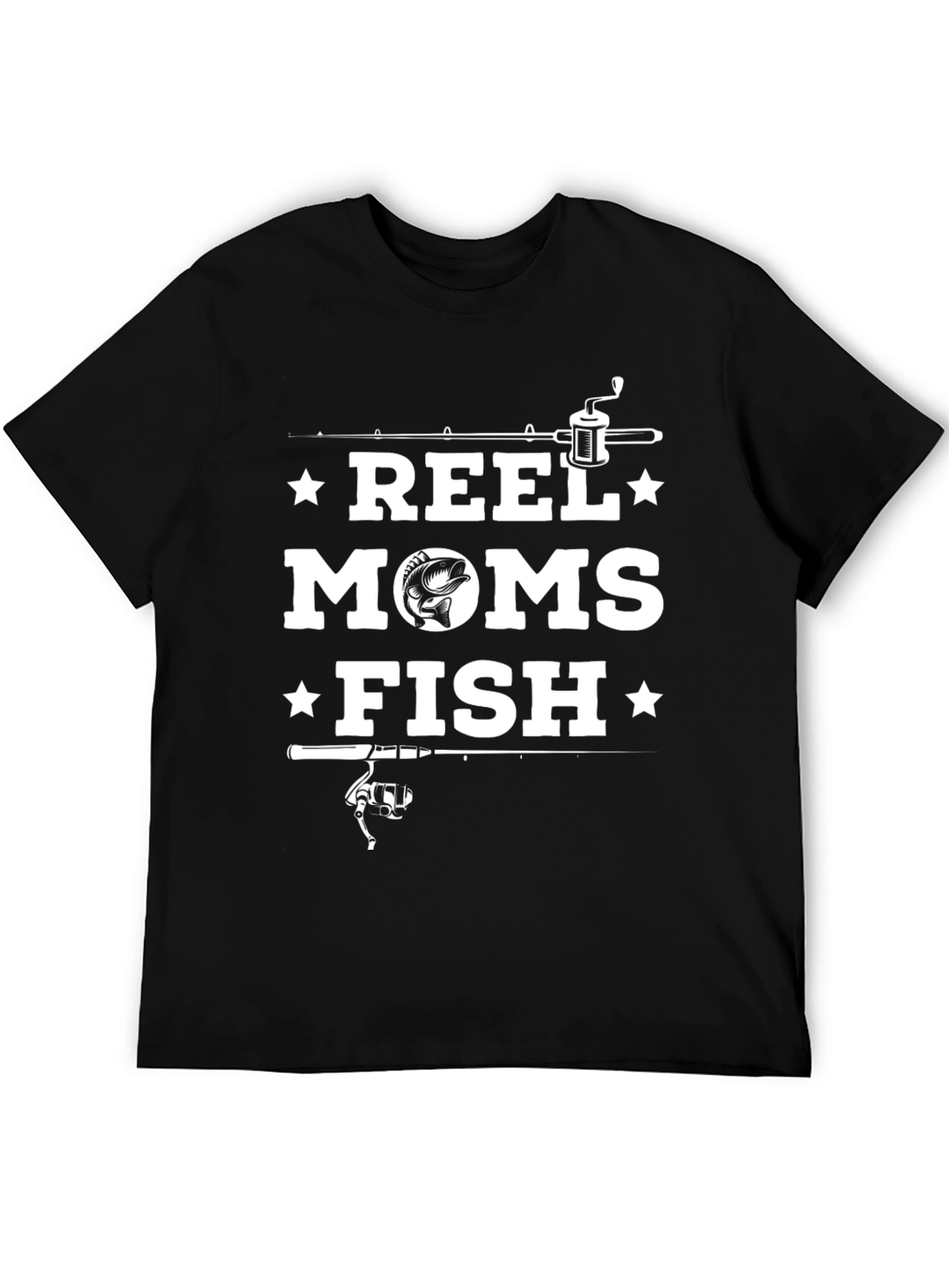 Reel Moms Fish Graphic T-Shirt