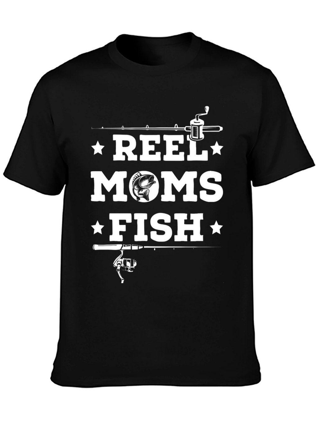 Reel Moms Fish Graphic T-Shirt