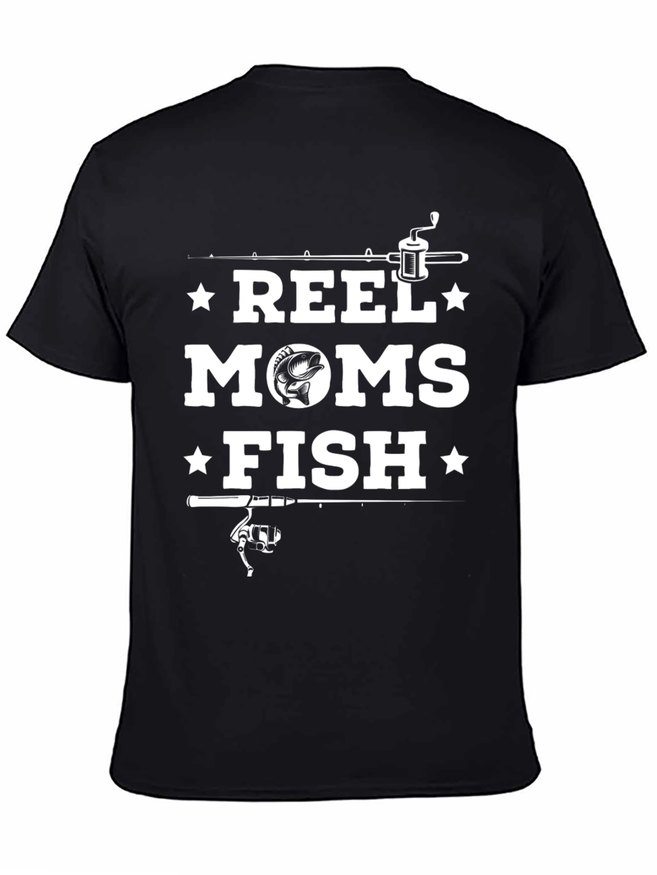 Reel Moms Fish Graphic T-Shirt