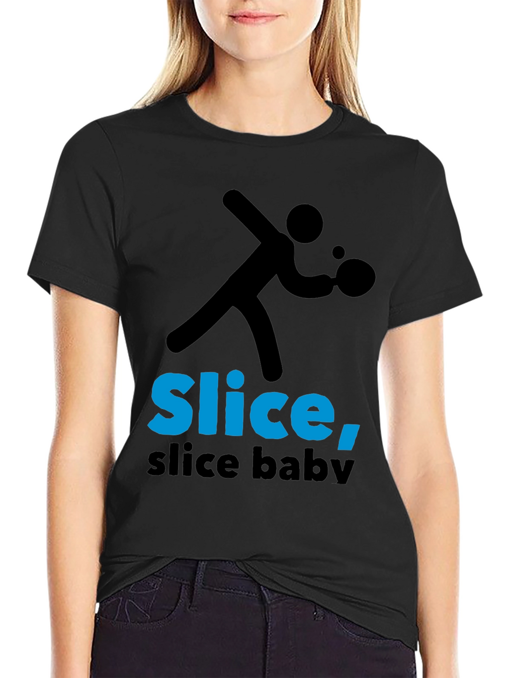 Slice Slice Baby T-Shirt - Table Tennis Tee