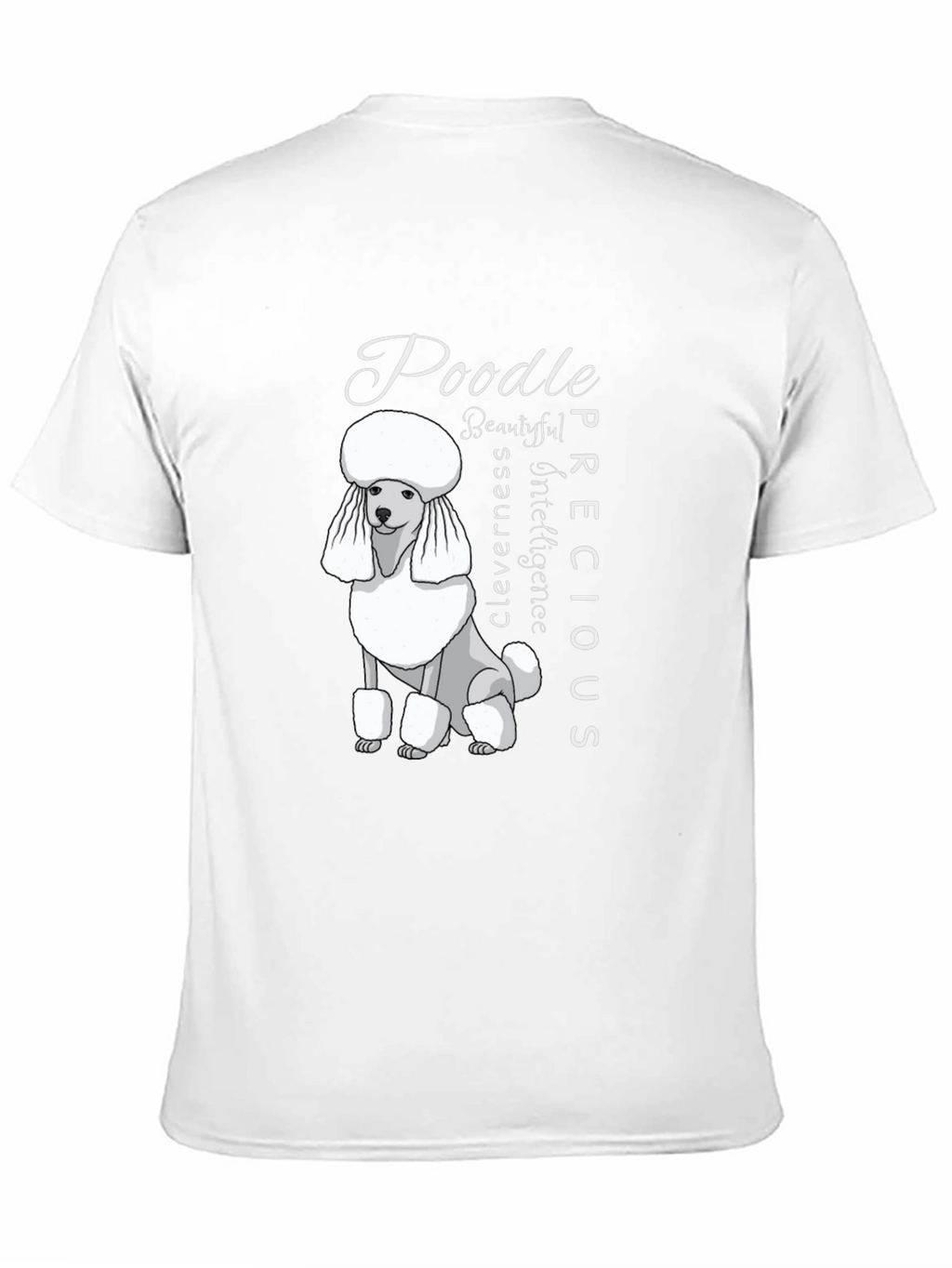 Poodle Dog Lover Black T-Shirt