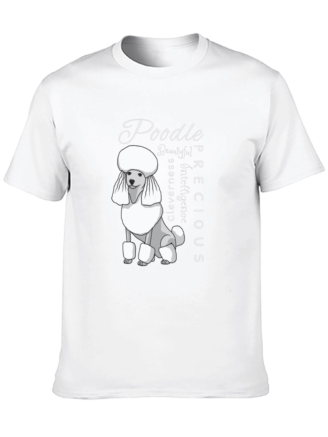 Poodle Dog Lover Black T-Shirt