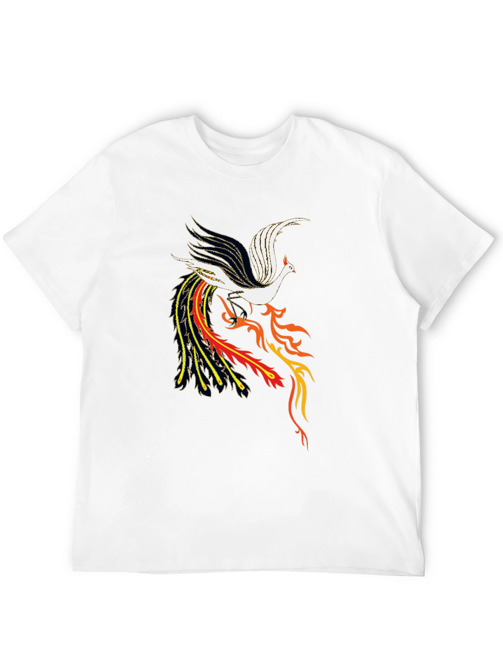 Phoenix Graphic Black T-Shirt