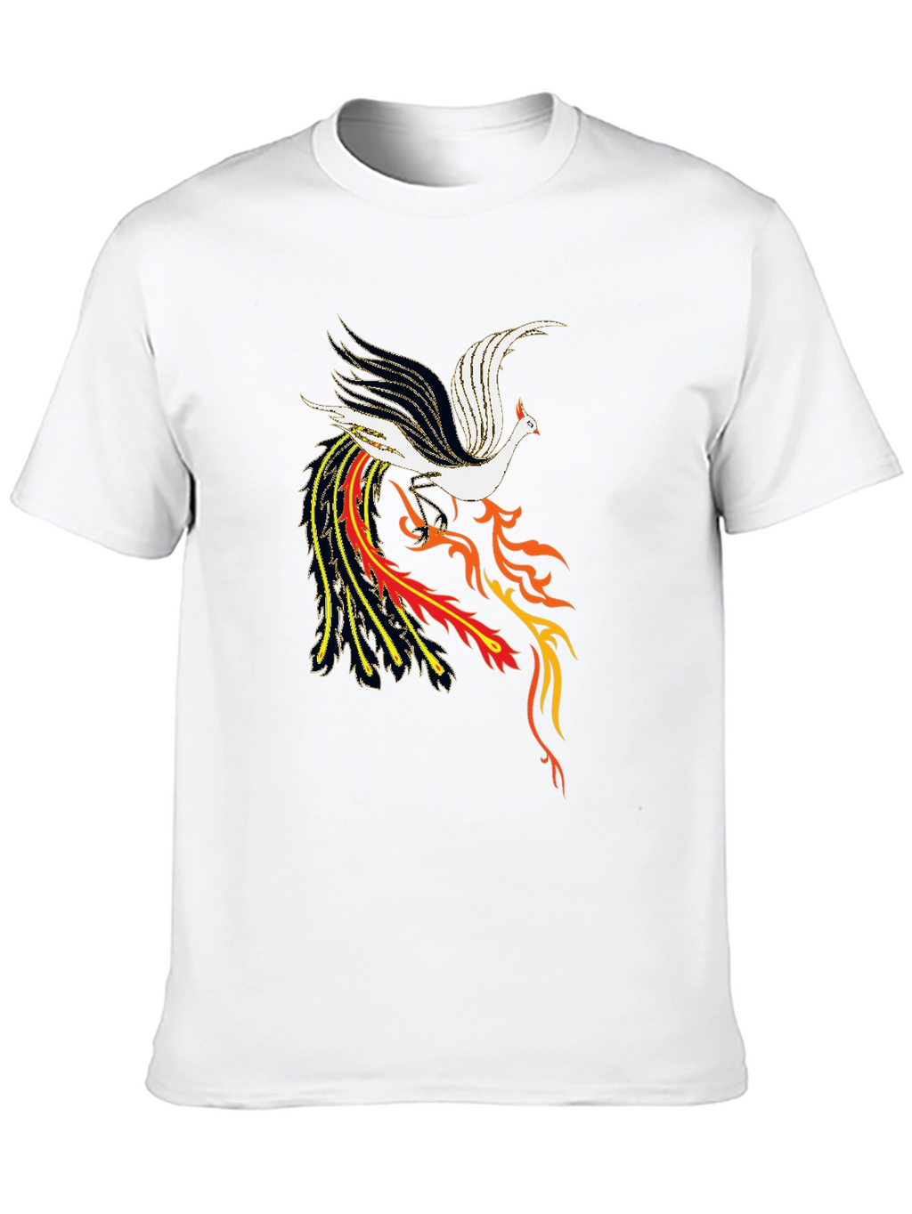 Phoenix Graphic Black T-Shirt