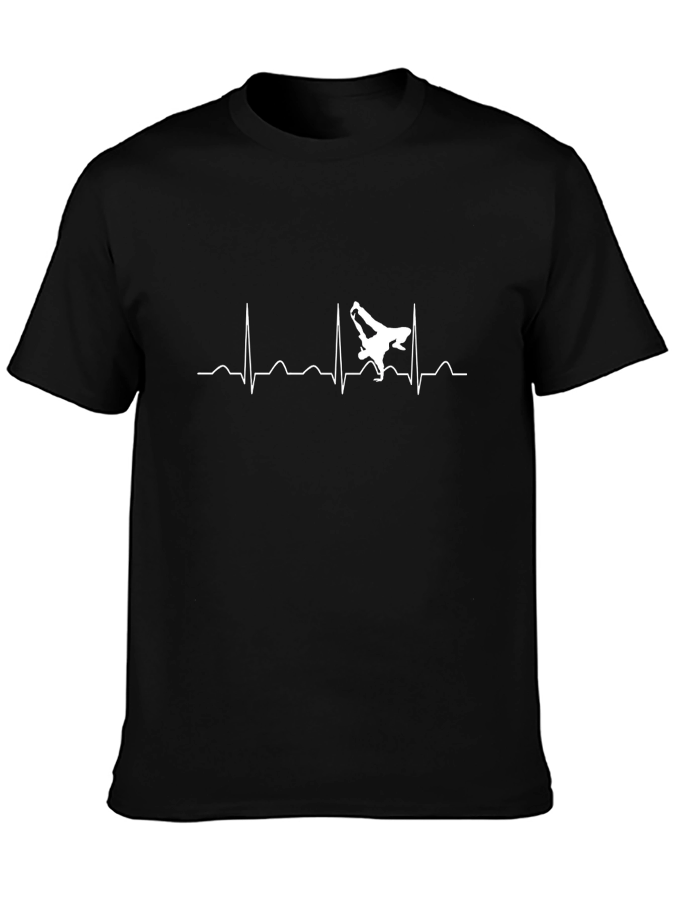 Breakdance Heartbeat T-Shirt - Stylish & Unique