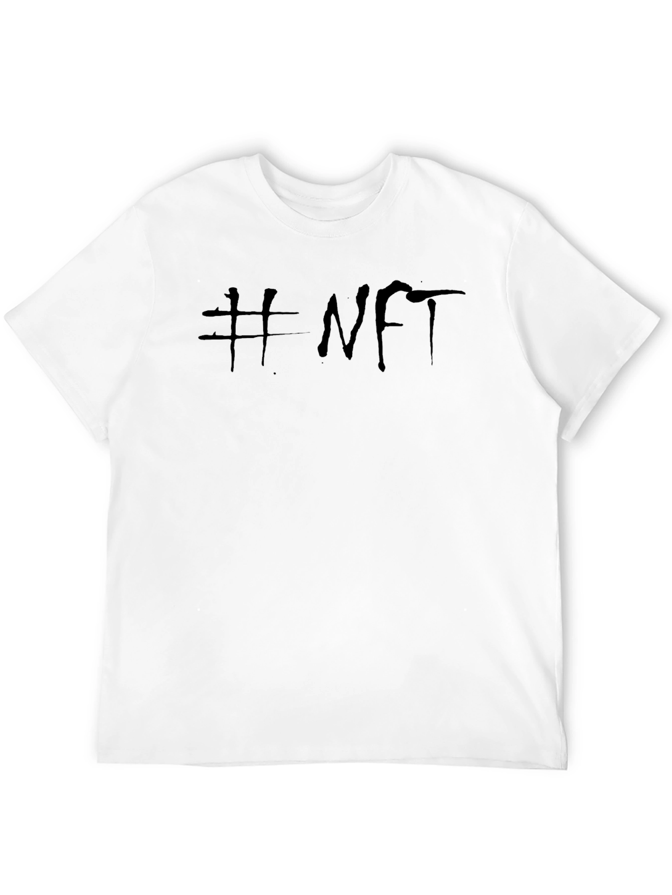 Edgy #NFT Black T-Shirt - Crypto Fashion