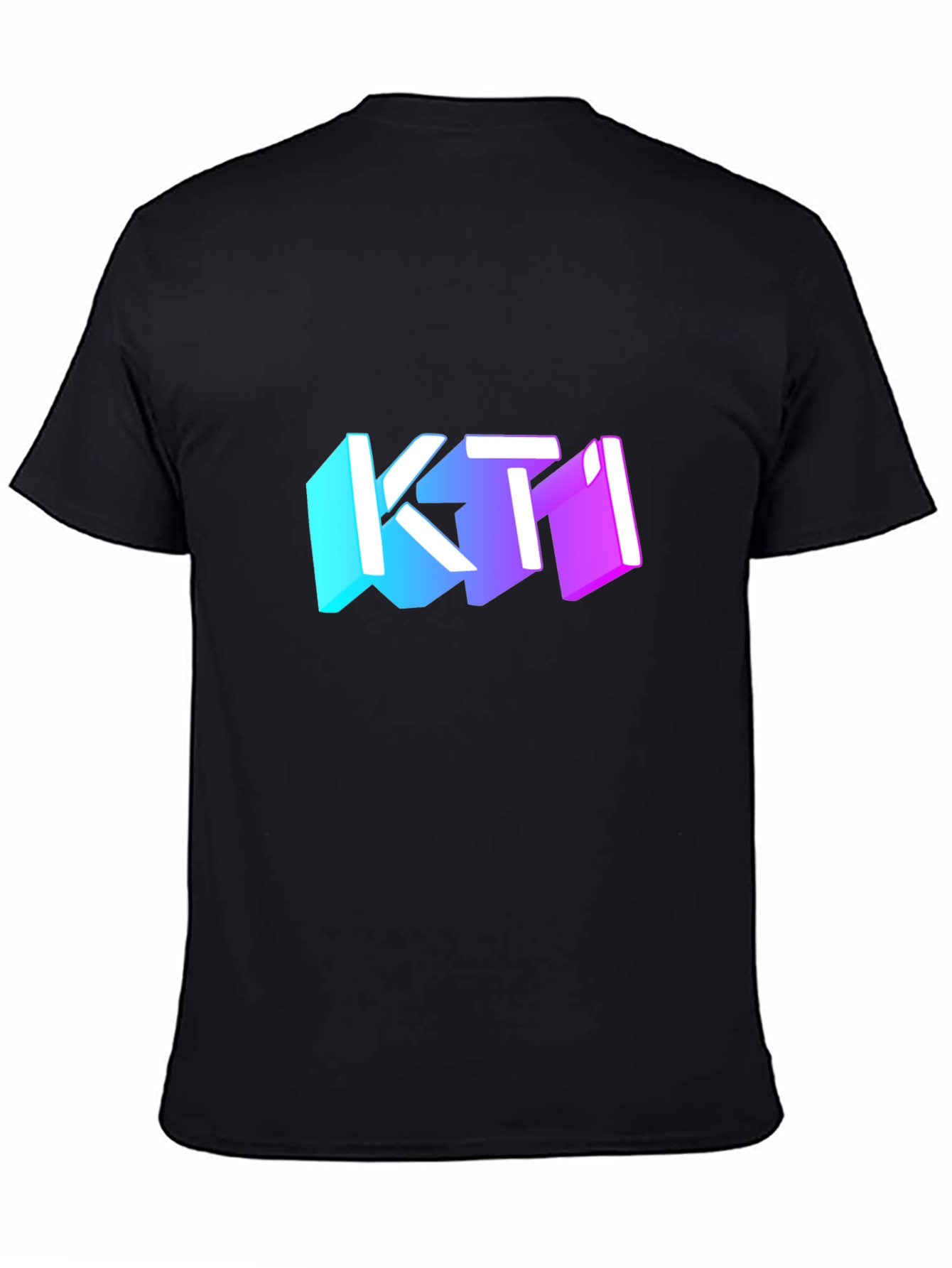KTI Graphic Black T-Shirt