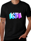 KTI Graphic Black T-Shirt