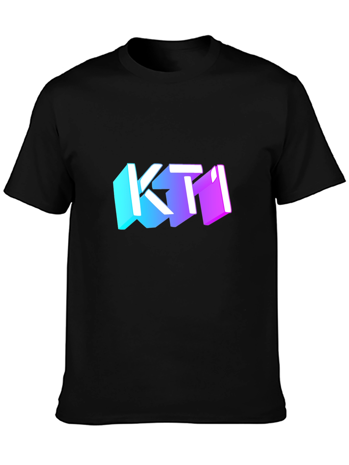 KTI Graphic Black T-Shirt