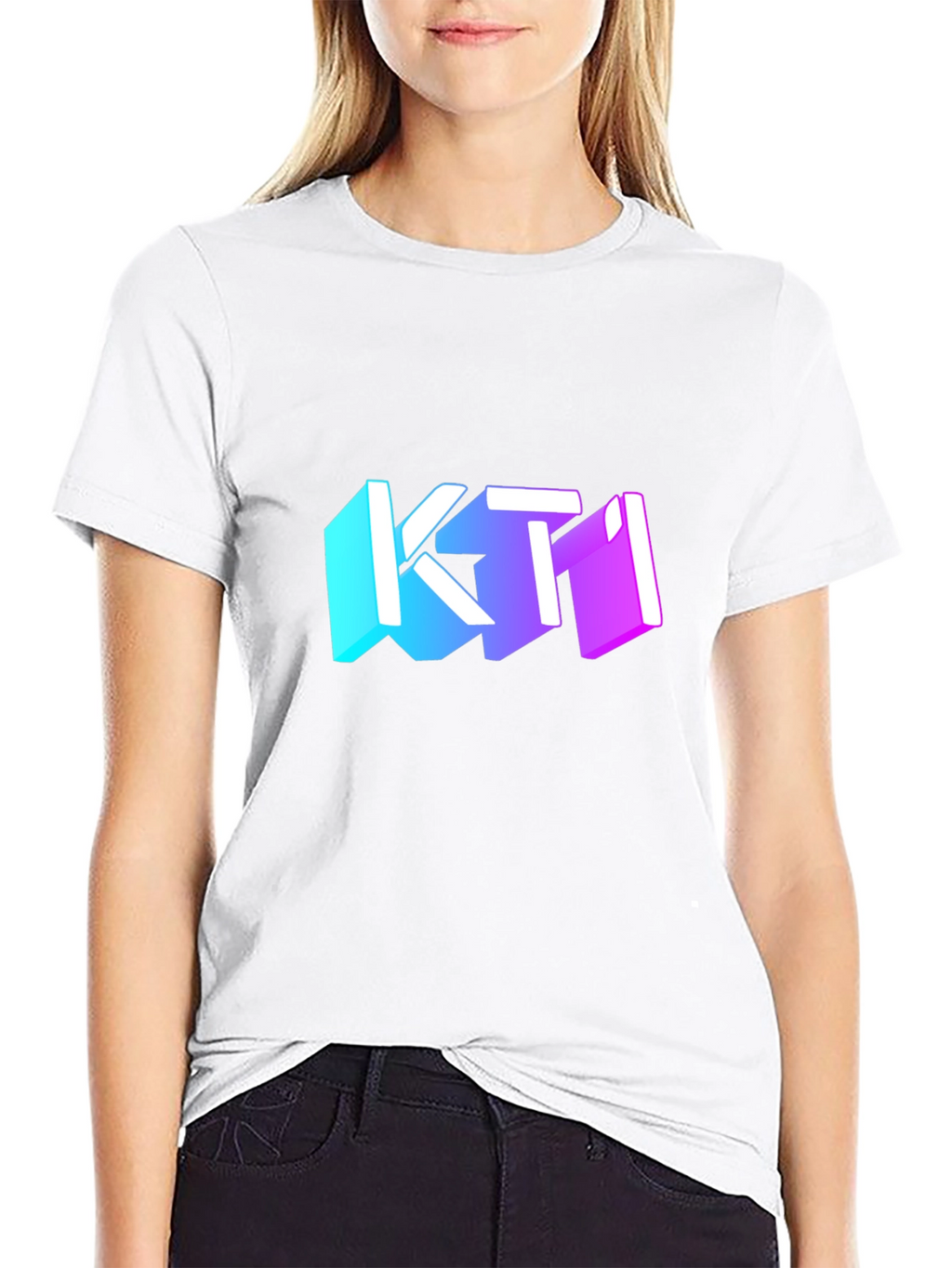 KTI Graphic Black T-Shirt