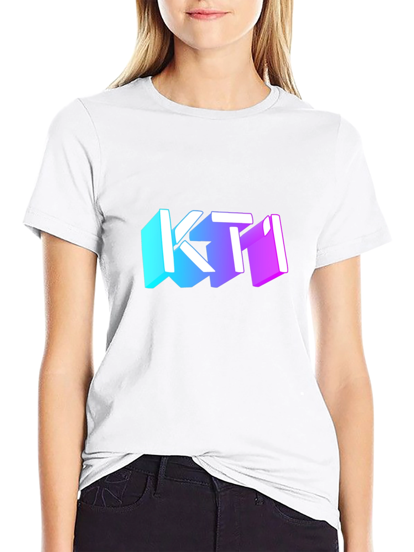 KTI Graphic Black T-Shirt