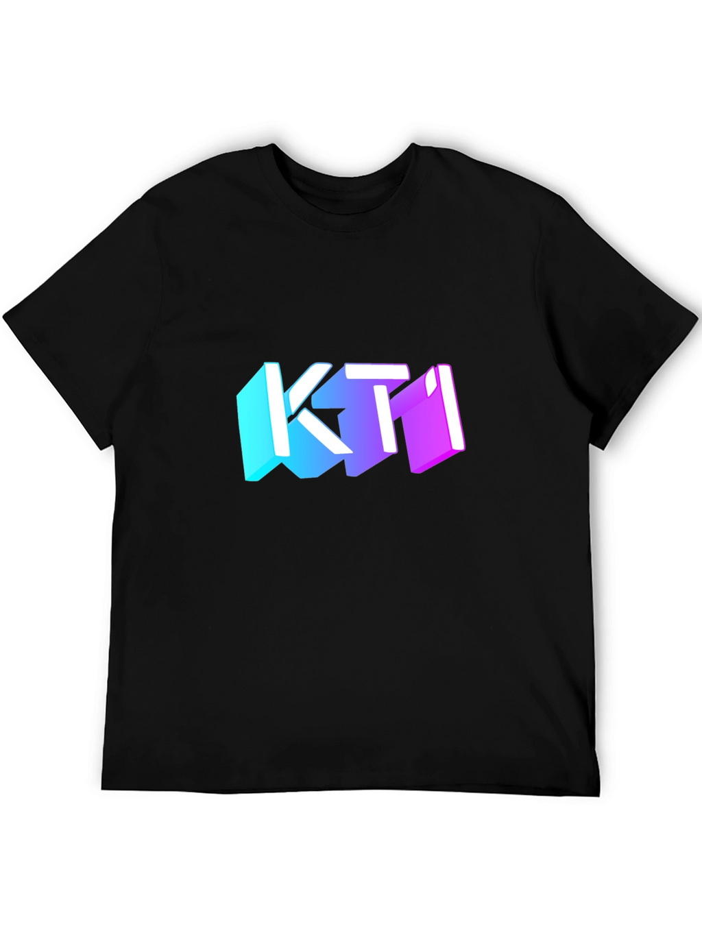 KTI Graphic Black T-Shirt