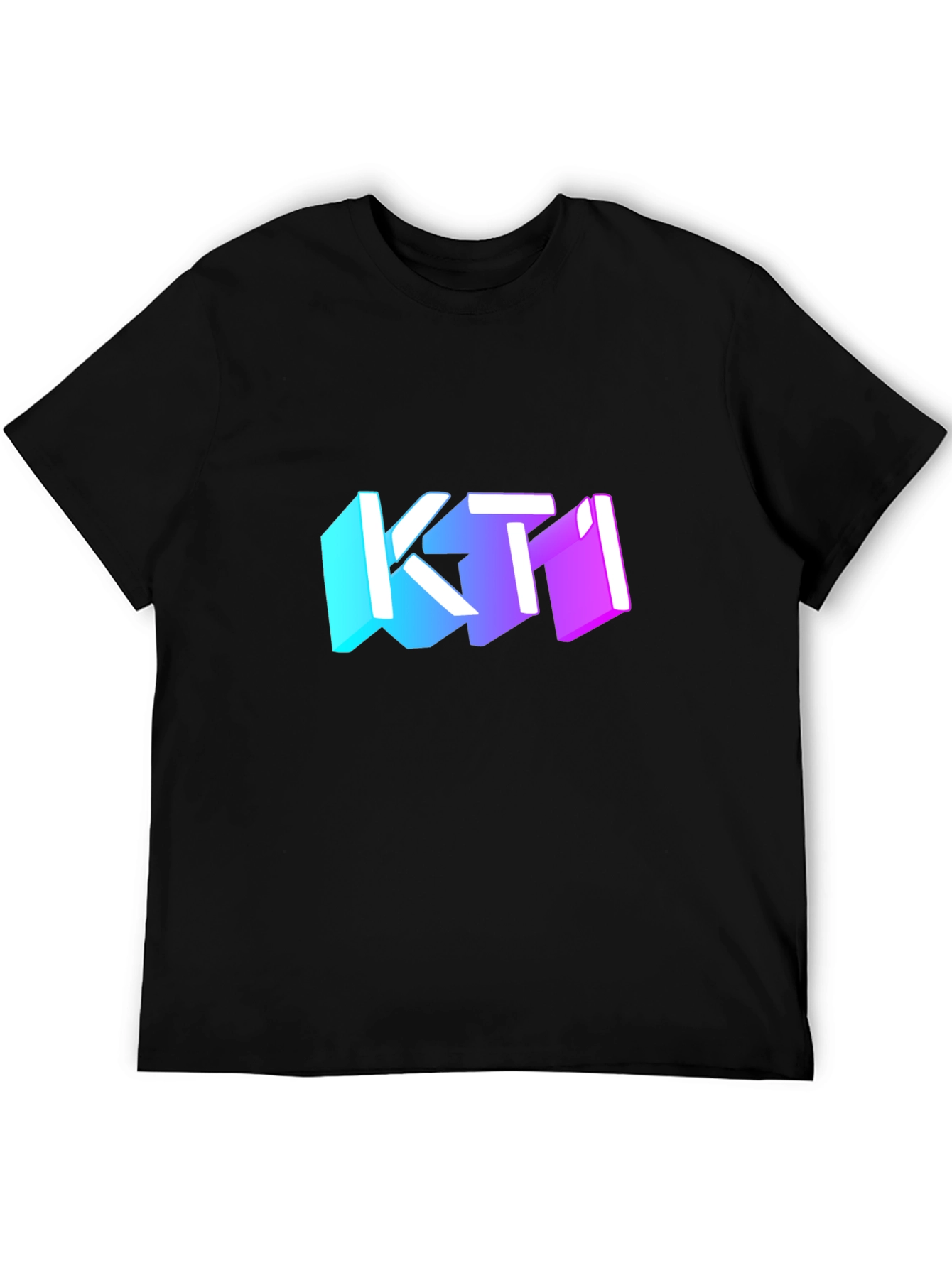 KTI Graphic Black T-Shirt
