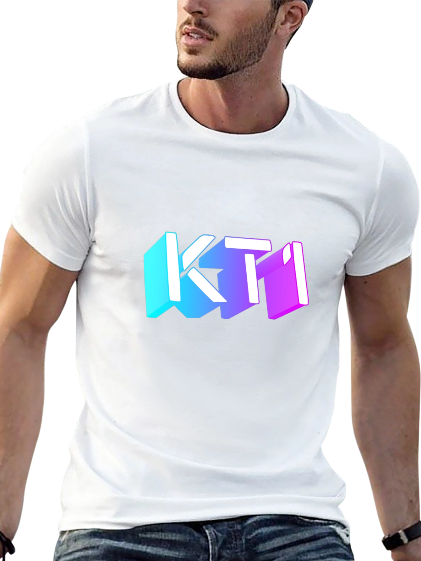KTI Graphic Black T-Shirt