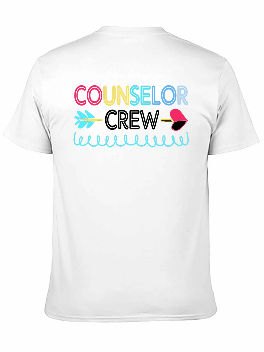 Counselor Crew Black T-Shirt
