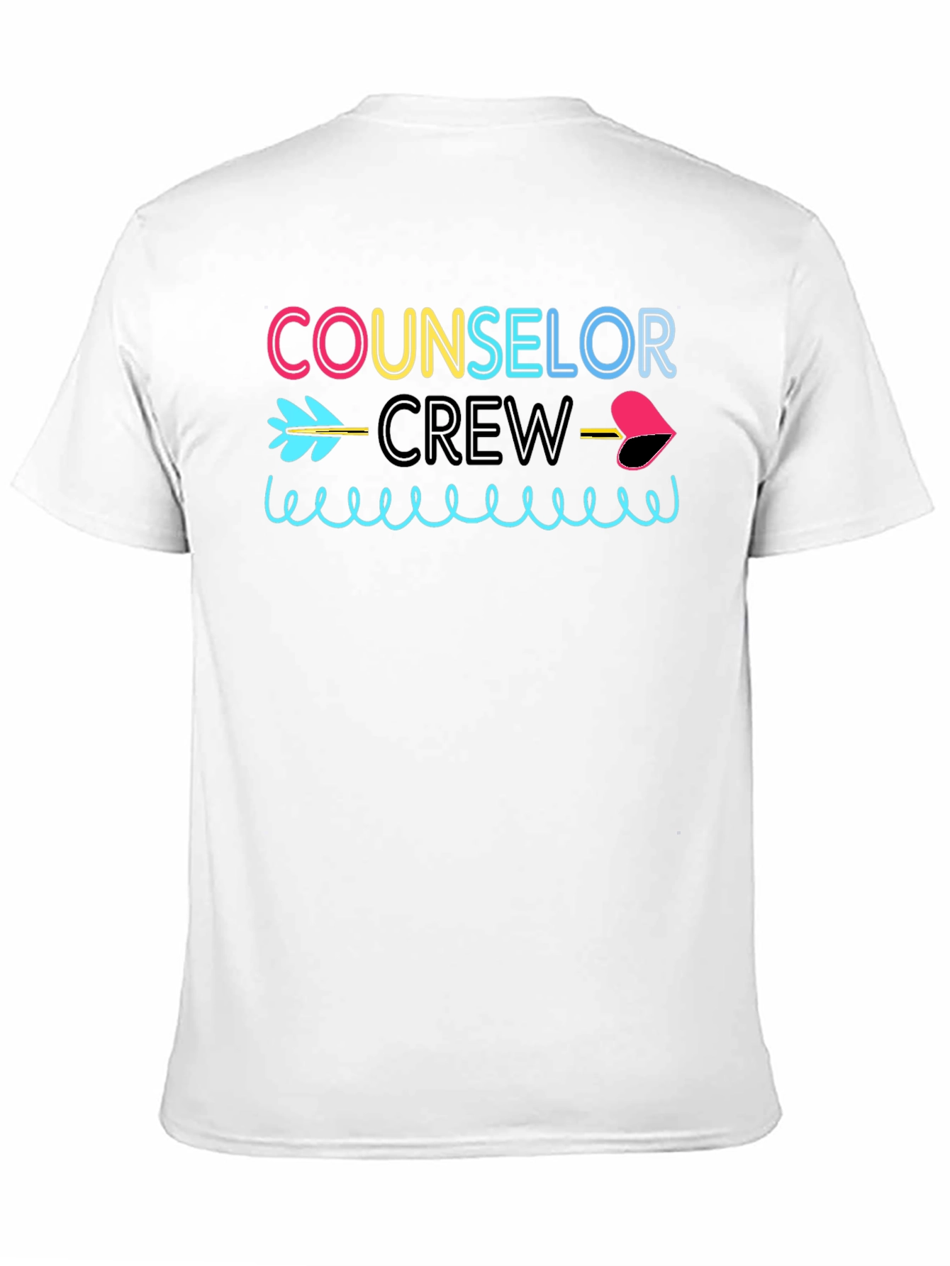 Counselor Crew Black T-Shirt