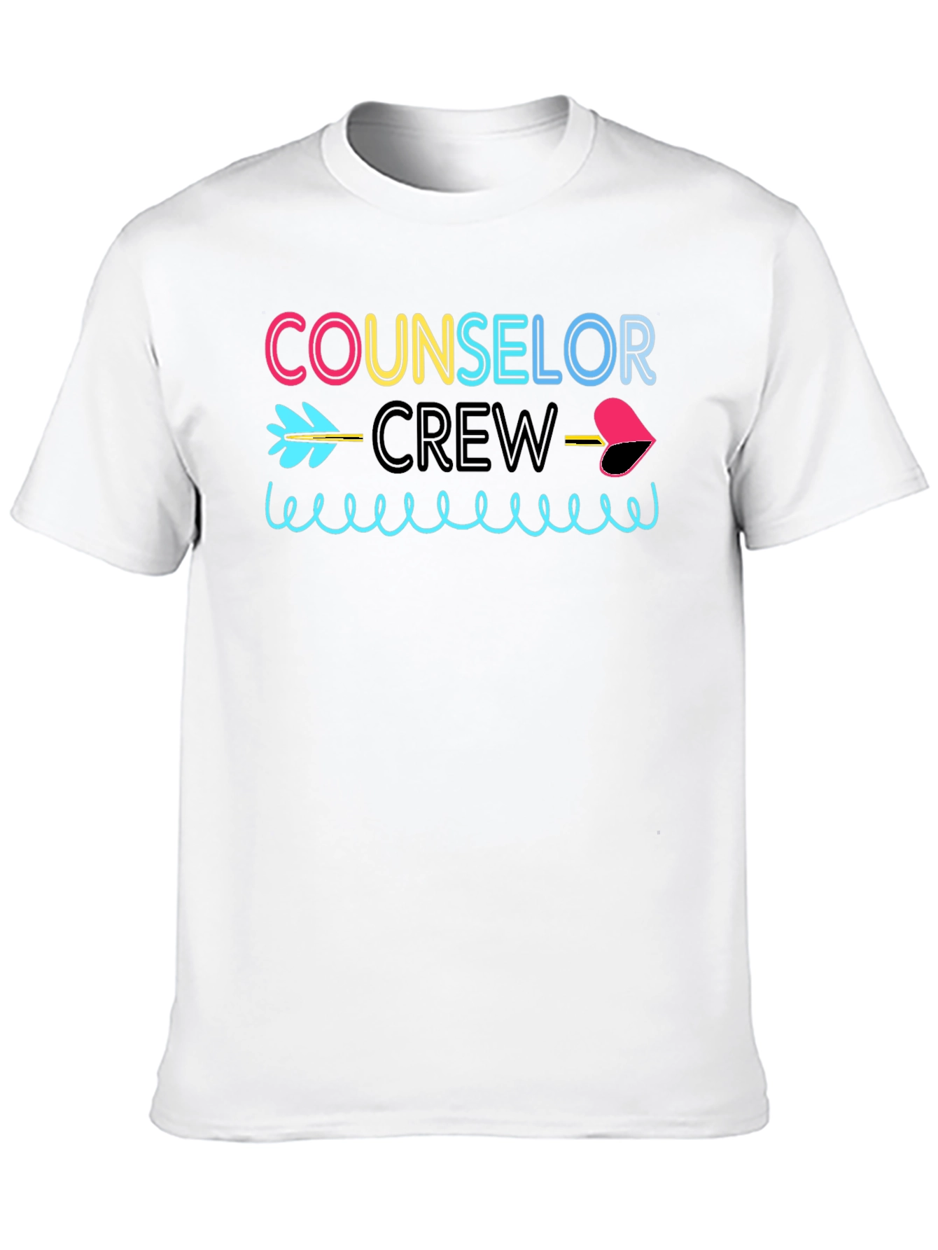 Counselor Crew Black T-Shirt