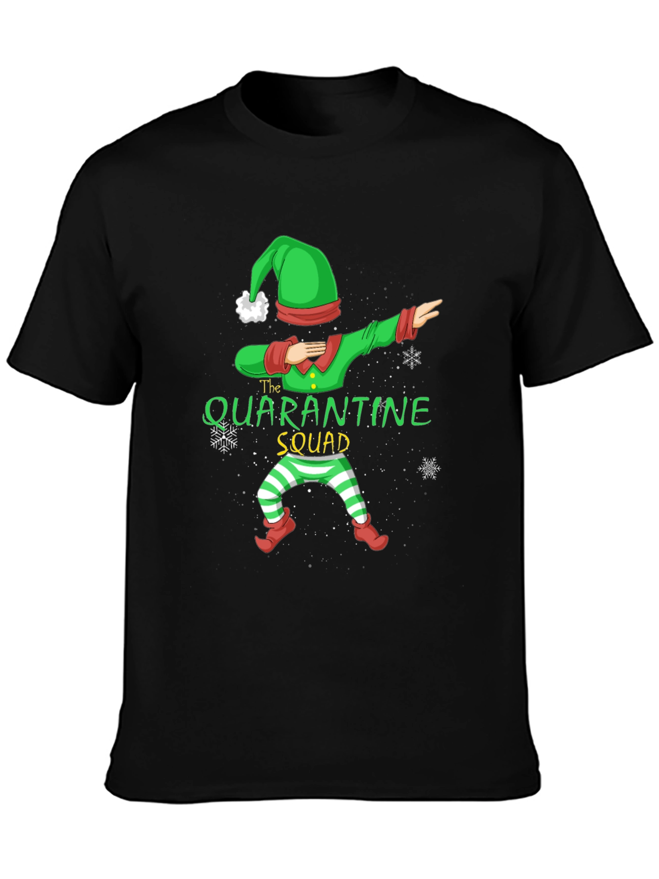 Quarantine Squad Elf Dab T-Shirt