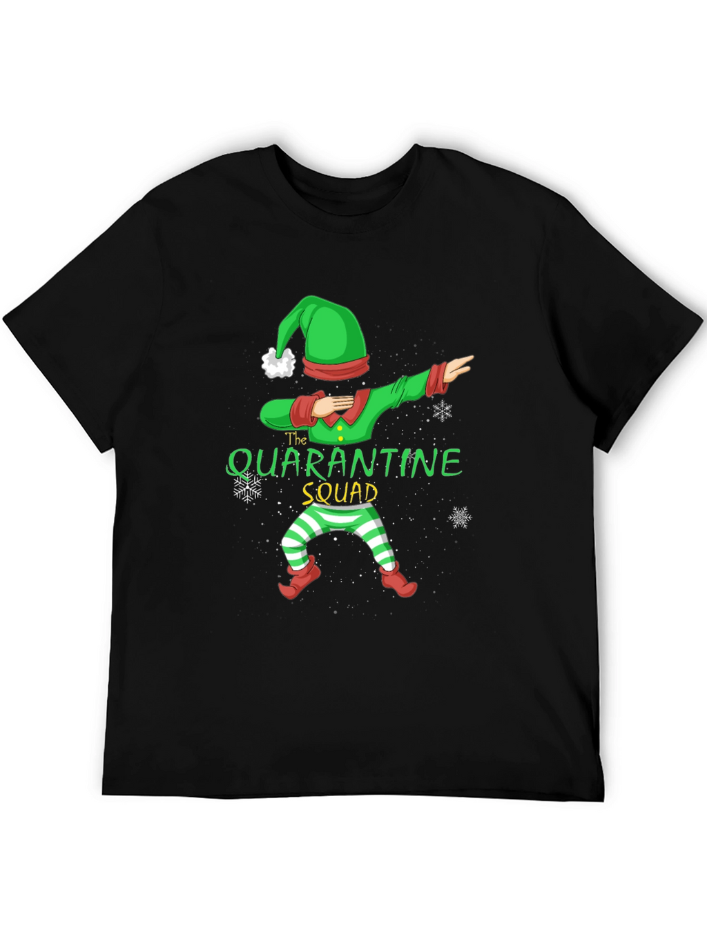 Quarantine Squad Elf Dab T-Shirt