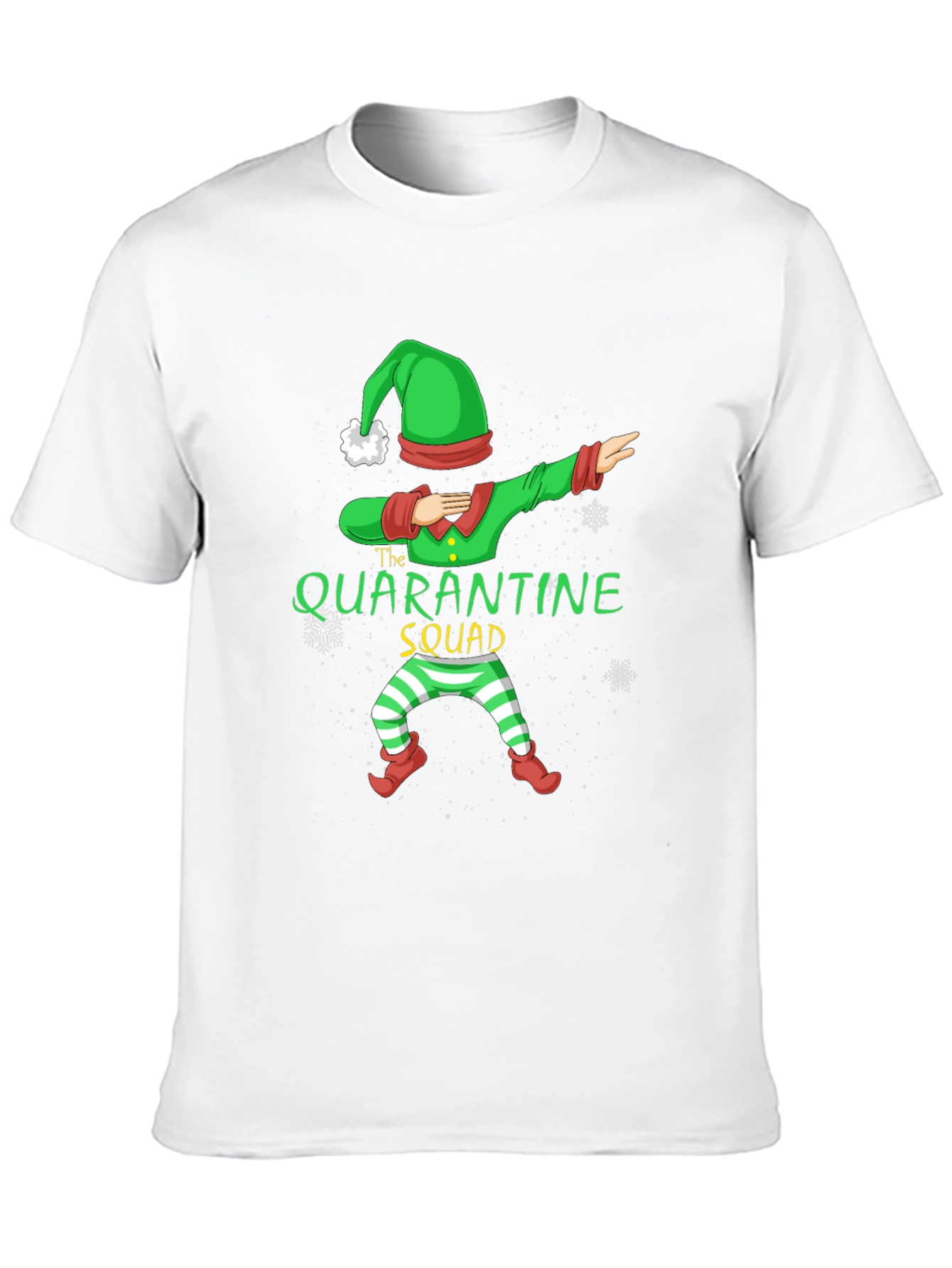 Quarantine Squad Elf Dab T-Shirt