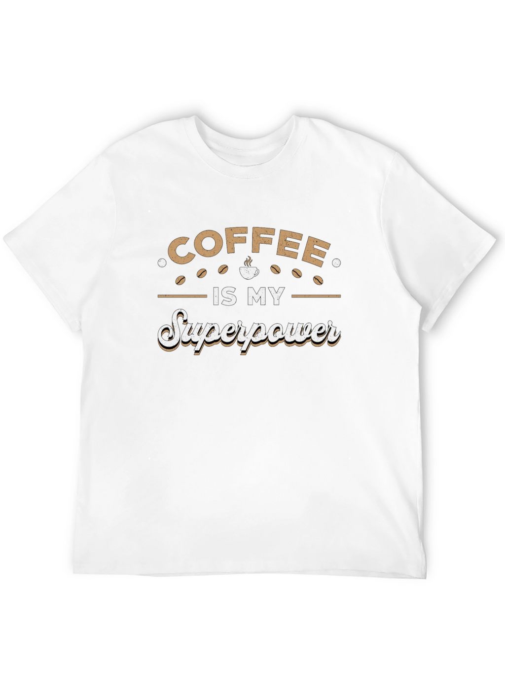 Coffee is My Superpower Graphic T-Shirt