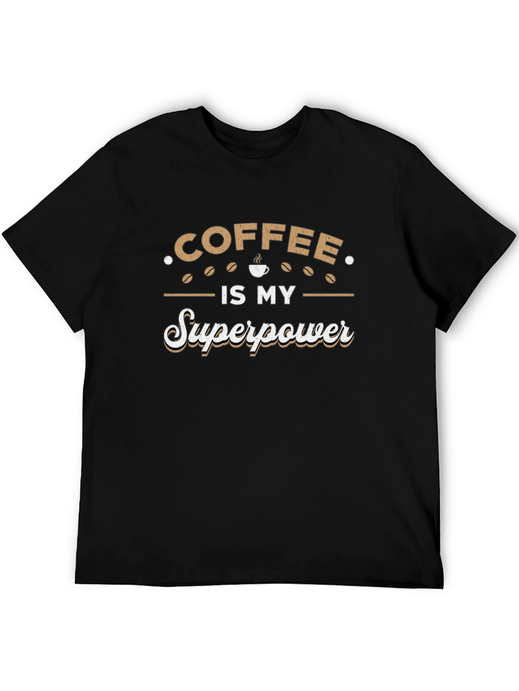 Coffee is My Superpower Graphic T-Shirt