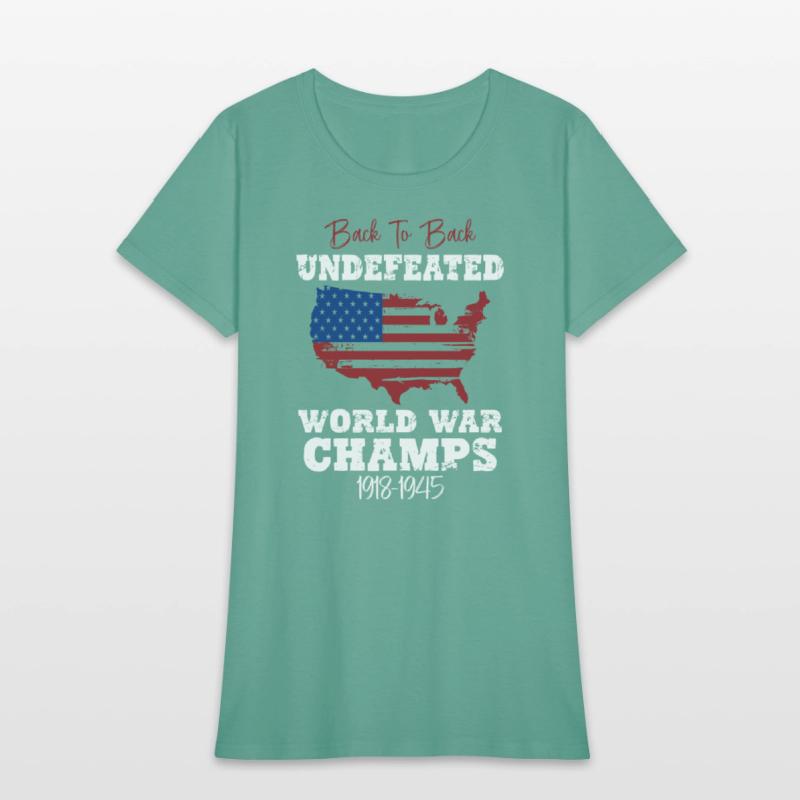 Back To Back Undefeated World Champs 4th of Ju