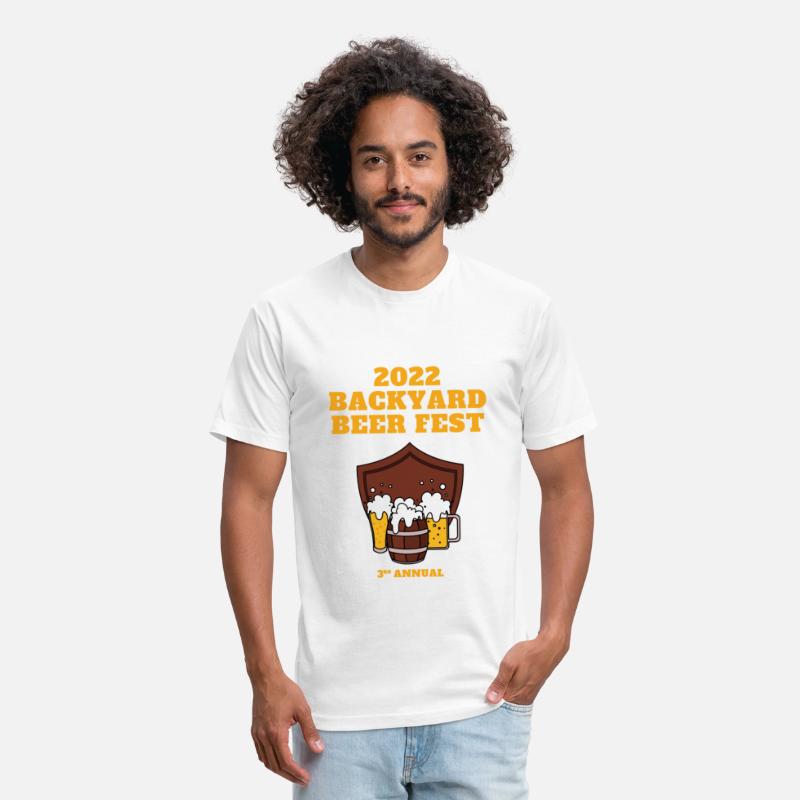 Backyard Beerfest 2022 shield with beer