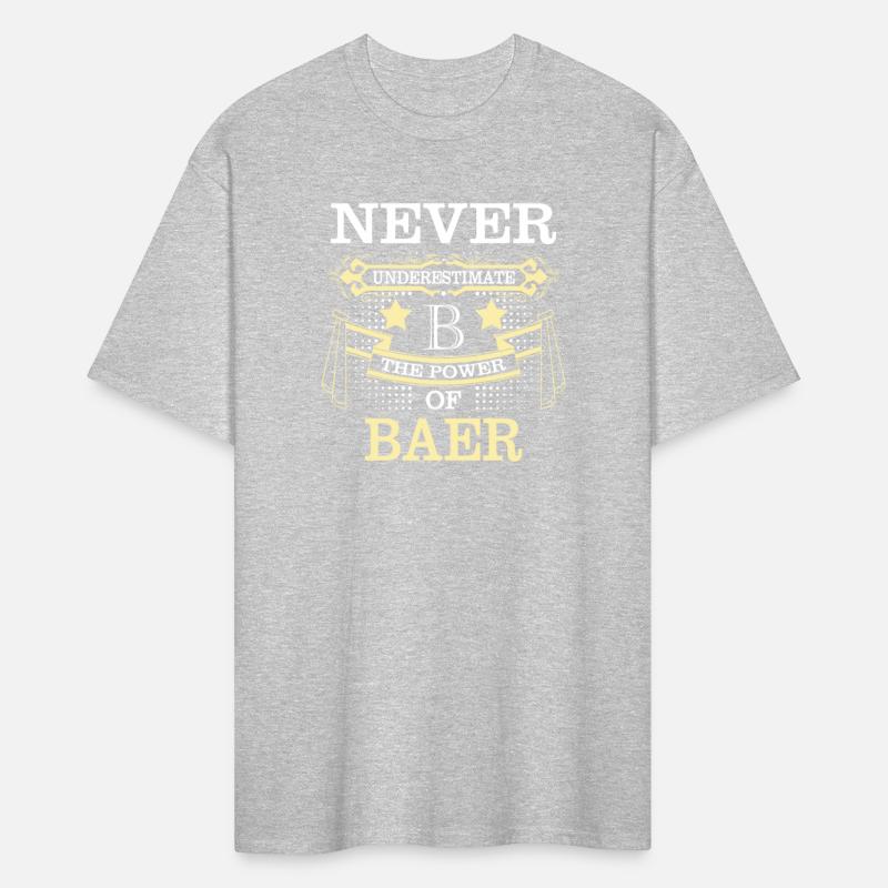 Baer Name Never Underestimate Power Baer