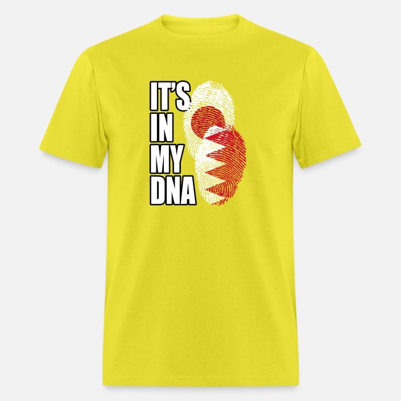 Bahraini And Japanese Mix Heritage DNA Flag