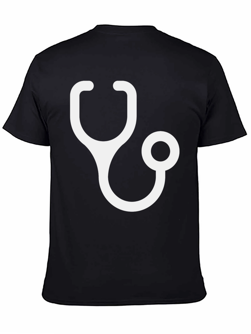 Stethoscope Graphic Tee - Black
