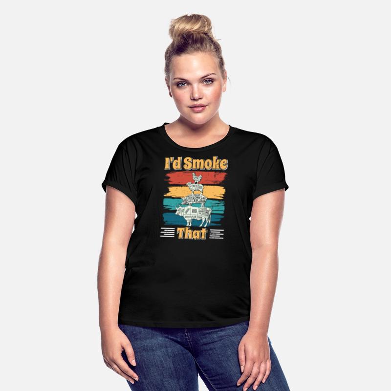 Barbecue I'D SMOKE THAT BBQ Party Meat Eater