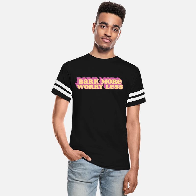 Bark More, Worry Less - Dog Lover Quote