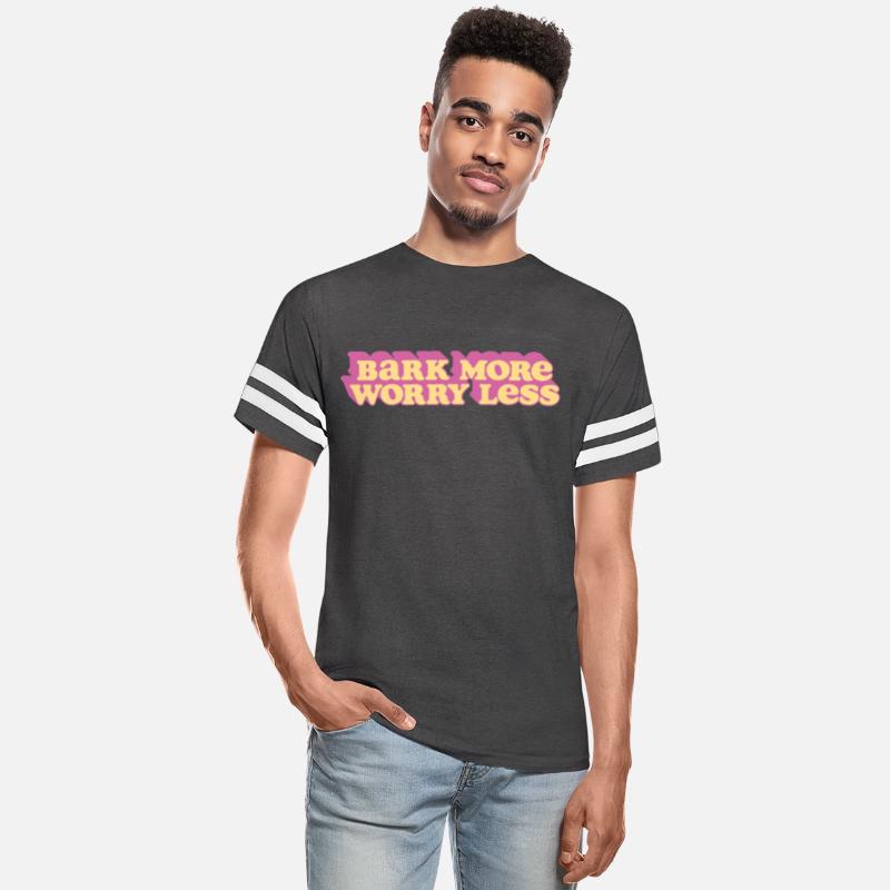 Bark More, Worry Less - Dog Lover Quote