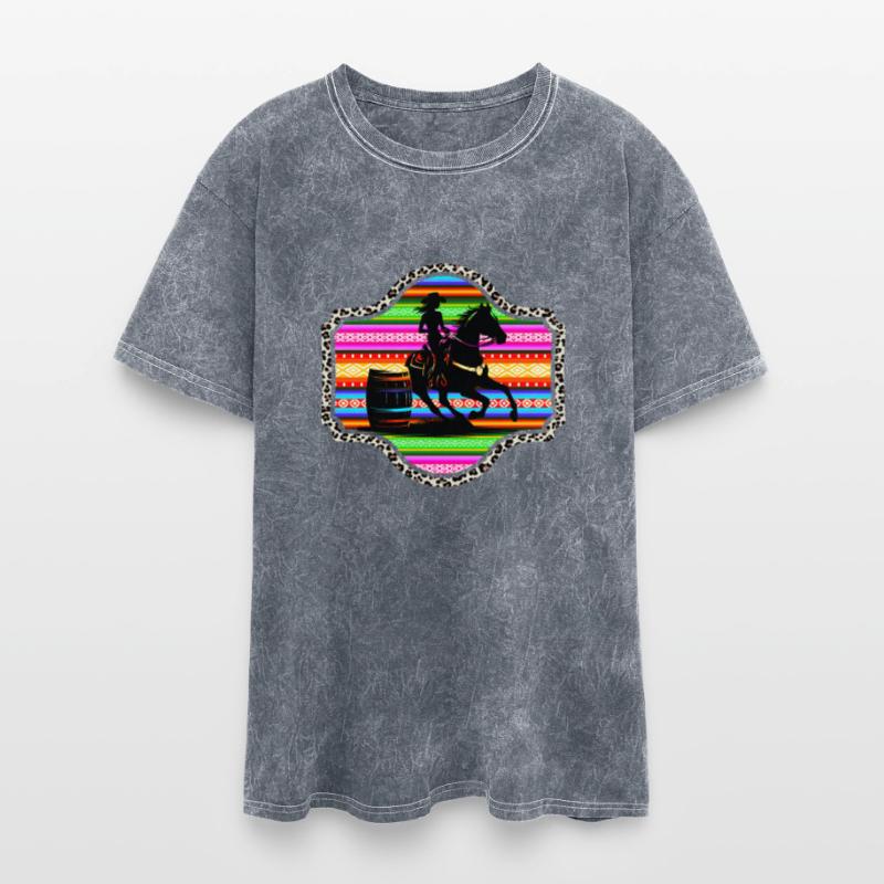Barrel racing rodeo cowboy serape mexican horse