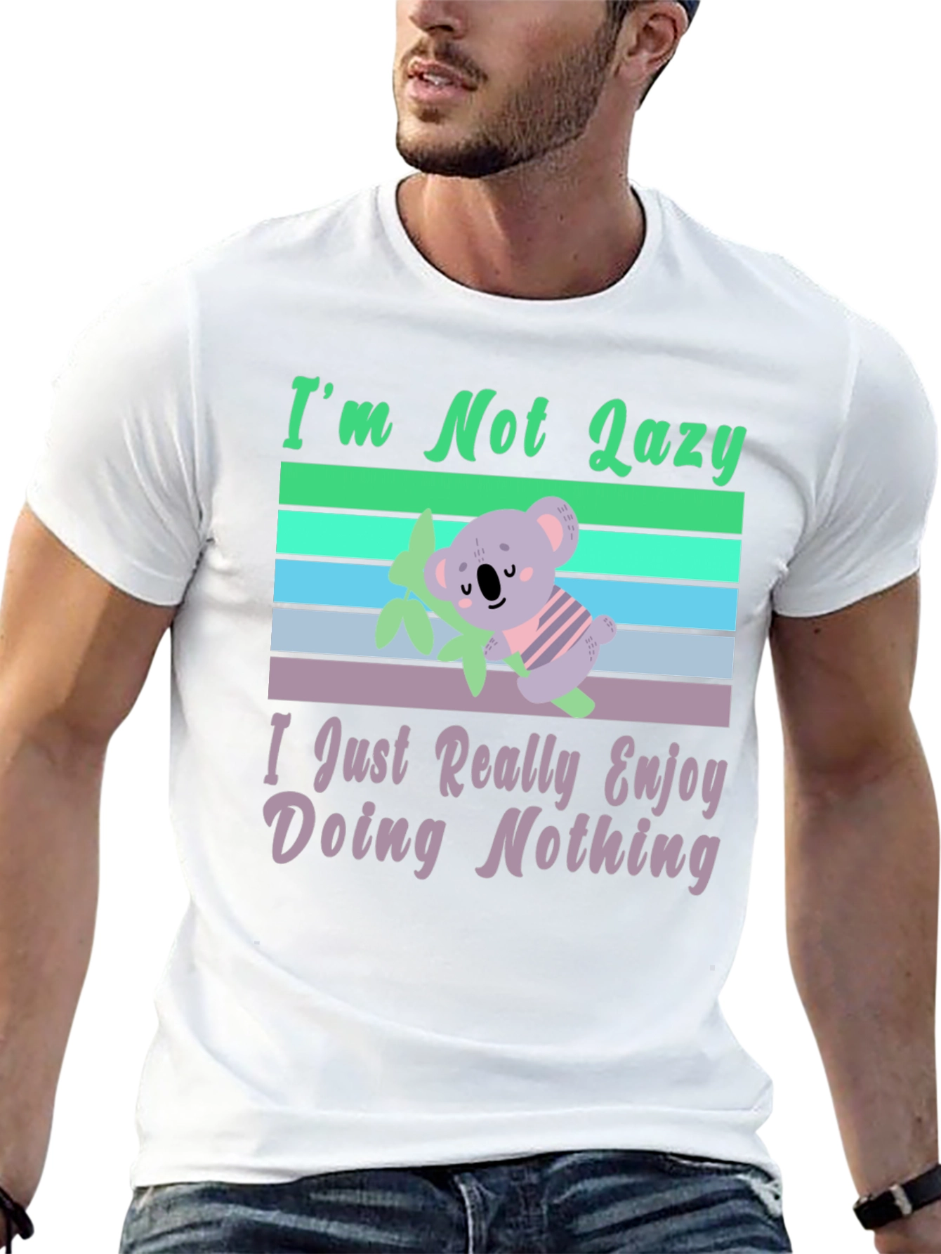 Im Not Lazy Koala T-Shirt