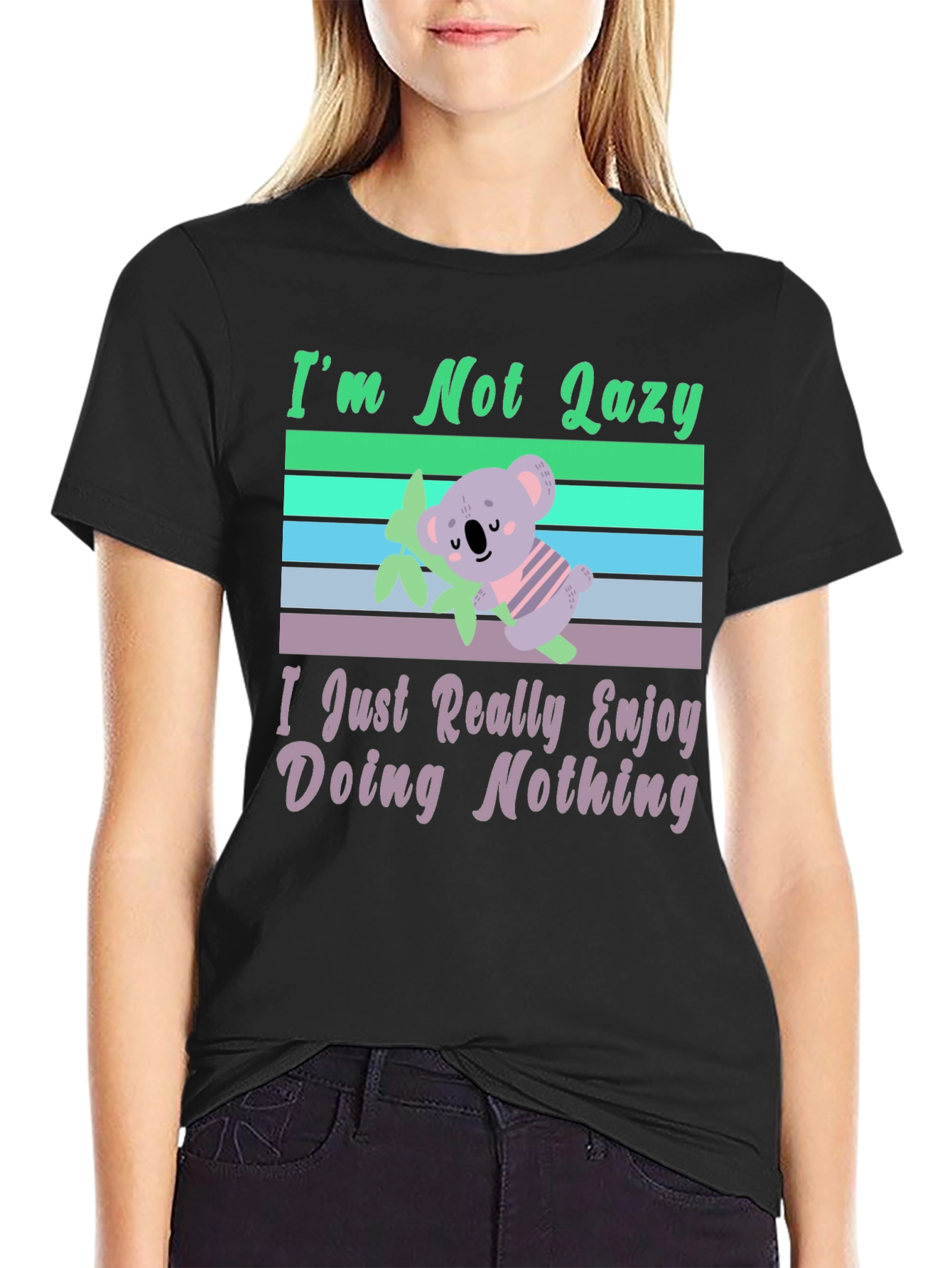Im Not Lazy Koala T-Shirt